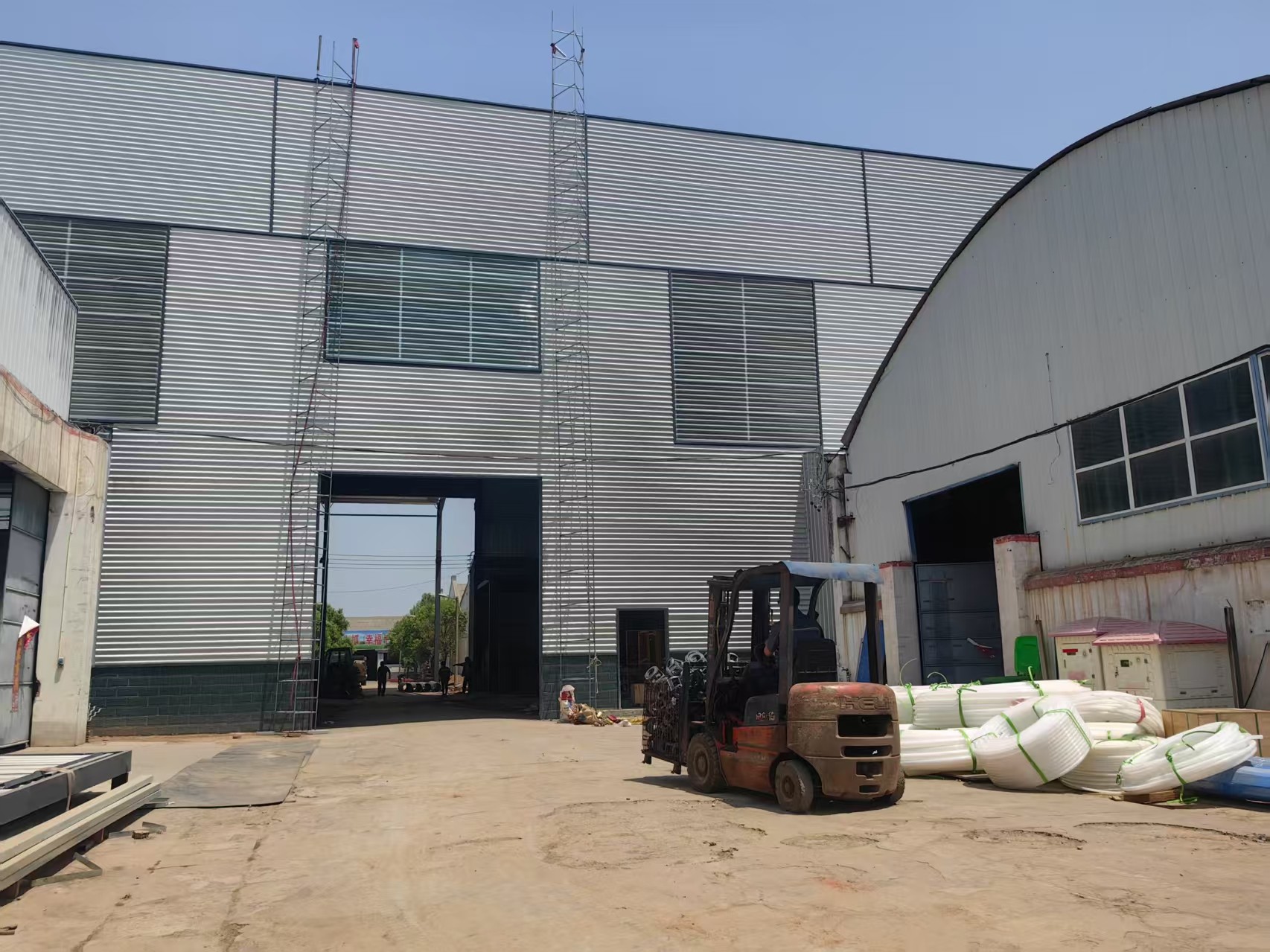 公司北廠區(qū)開始整體升級(jí)改造